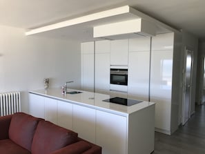 The new kitchen