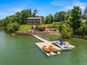 Boats and jetskis available for rent from local companies