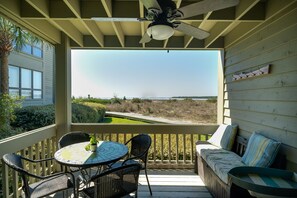 Beautiful expansive views of the Edisto River running out to the ocean