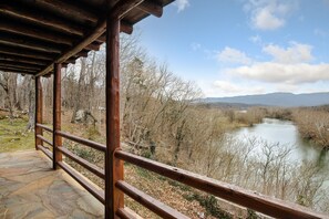 River view from the porch