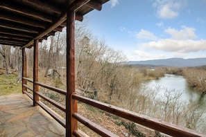 River view from the porch