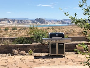 BBQ while enjoying the views of Lake Powell