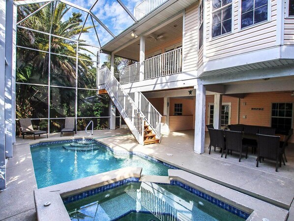 Heated pool