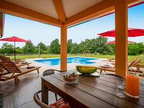 Property, Building, Real Estate, House, Shade, Resort, Vacation, Interior Design, Room, Porch