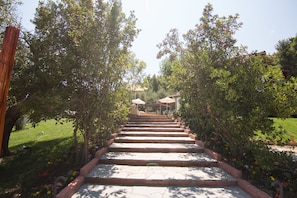 Entrada de la propiedad