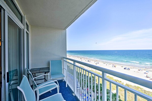 North Myrtle Beach Vacation Rental | 1BR | 1BA | 697 Sq Ft | Elevator Access