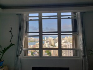 The view framed. 