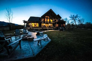 The Firepit--A place for tall tales and S'mores!