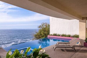 View from Seating area/Terrace at Pool area