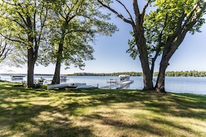 Use of Kayaks, Paddle boat and Canoe included in rental.