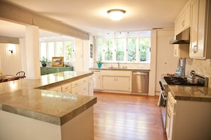 Gourmet Chef's Kitchen - Open to the Dining Room