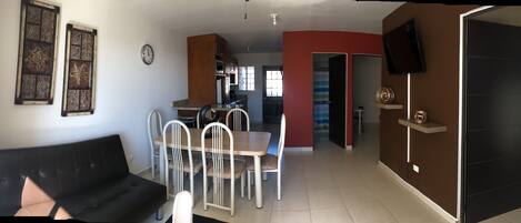 Panoramic view of common areas