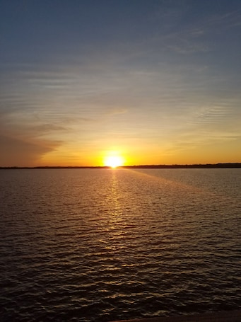 The reason we call it Sunset Cottage!