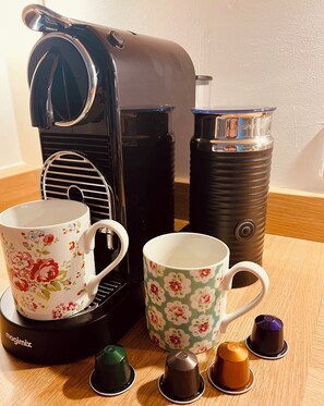 Kaffe och/eller kaffebryggare