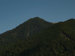 Ferienwohnung Fleischhackerhof - Ausblick vom Südbalkon Richtung Wallberg