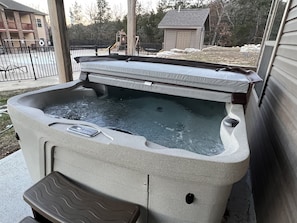 NEW private hot tub!