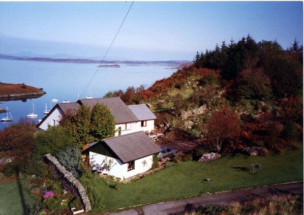 The house and spectacular view