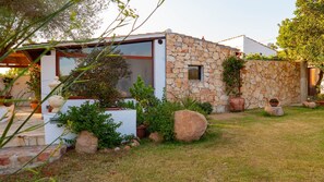 View from the entrance to the house.