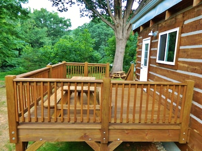 New* Cabin Clean in-town Black Mountain 15min Asheville 3BR/2BA Montreat Wifi !