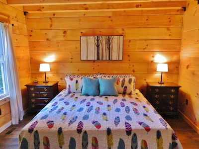 New* Cabin Clean in-town Black Mountain 15min Asheville 3BR/2BA Montreat Wifi !