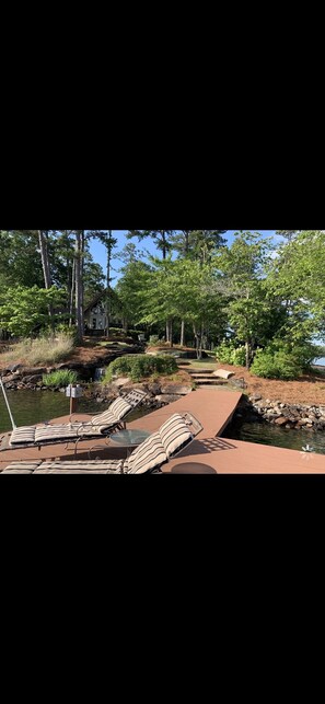 view from the main dock 