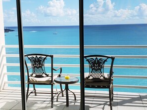 The view from inside is just as stunning as the view on the balcony