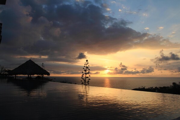 Sunset from the Infinity Pool