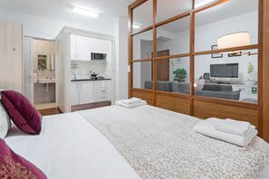 Bedroom with king size bed