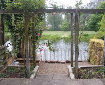 House on the River Ouse, St Neots Cambridgeshire