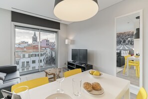 dining area and living room