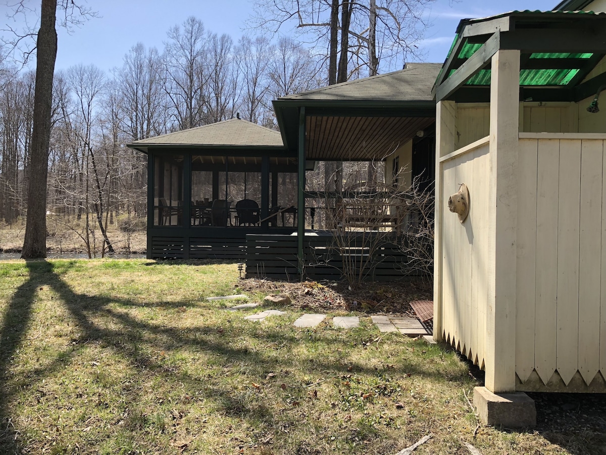 Jackson River Retreat – Great fly fishing & close to The Homestead Resort