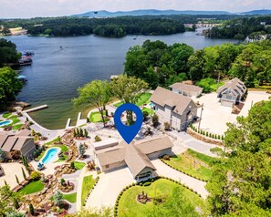 Stunning lakefront oasis with gorgeous views and endless amenities