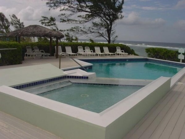 Freshwater Pool with attached Shallow Sitting Pool