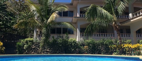 View of the condo from the pool.