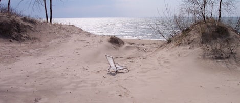 So beautiful and peaceful on the dunes near the Great Lake Ontario.