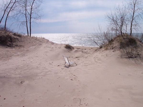 So beautiful and peaceful on the dunes near the Great Lake Ontario.