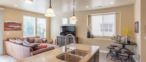 Kitchen Island View