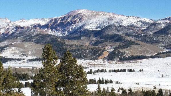 Pikes Summit, 1/4/16. From the Living Room.