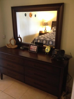 Dresser in Master bedroom