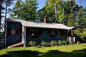 Front of cottage