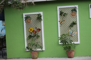 Side entrance