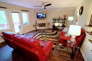 Living Room with TV