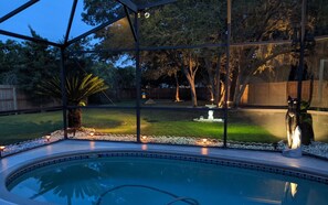 Relax and have fun in your private pool and yard