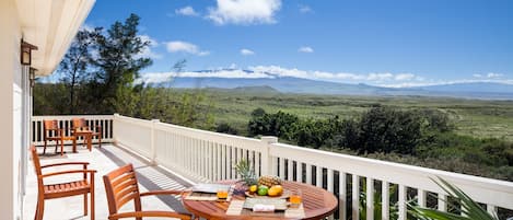 Spectacular Views on our spacious roof-top lanai