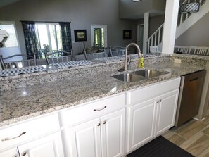 Open Kitchen- Granite Countertops