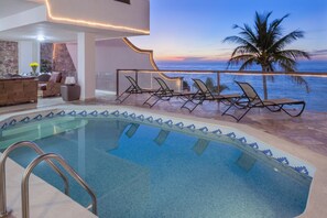 Pool and deck views