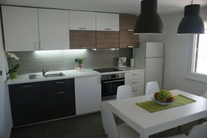 modern, fully equipped kitchen