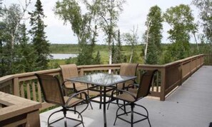 Shared 74' Deck area with Furniture to enjoy the View over the Lake