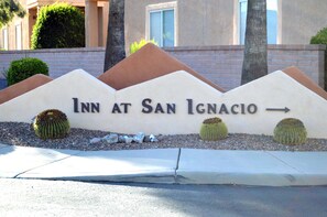 Street Entry To The Resort and Our Rental Property.