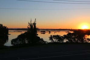 Sunset from balcony 